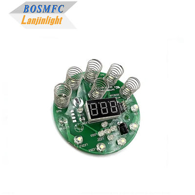 OEM ODM SMD LED PCBA วัสดุอลูมิเนียม FR4 ที่มั่นคงหลายชั้น