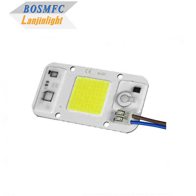 พืชสีขาวอบอุ่น COB พลังงาน LED 20W 50W ไฮลูเมนสําหรับแสงปลูก